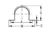 TS&nbsp;TIN STRAP HANGER
